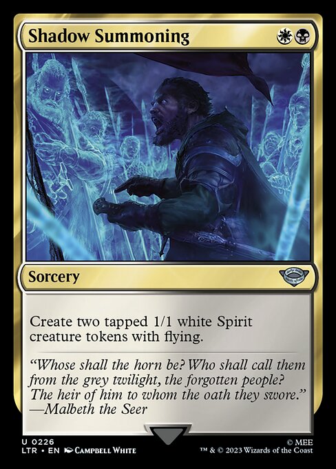 Shadow Summoning - FOIL
