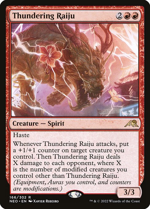 Thundering Raiju - FOIL