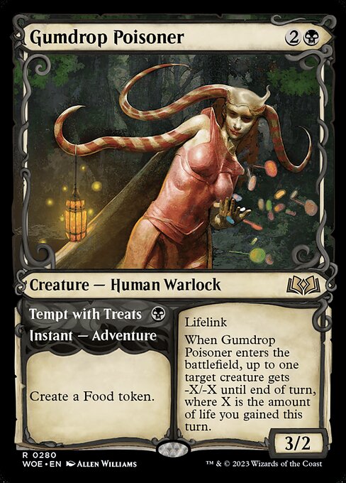 Gumdrop Poisoner // Tempt with Treats - FOIL