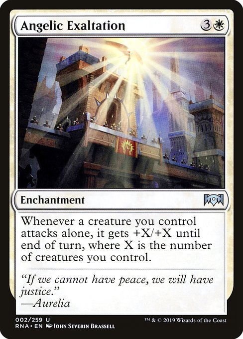 Angelic Exaltation - FOIL