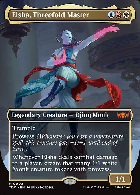 Elsha, Threefold Master - FOIL