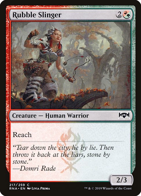 Rubble Slinger - FOIL