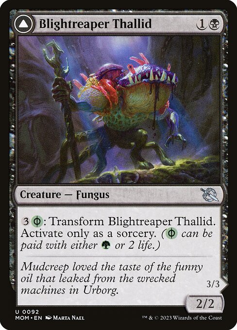 Blightreaper Thallid // Blightsower Thallid - FOIL