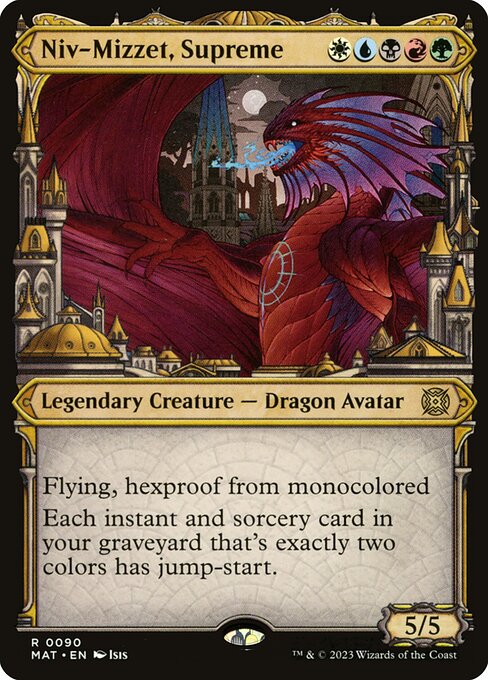 Niv-Mizzet, Supreme - FOIL