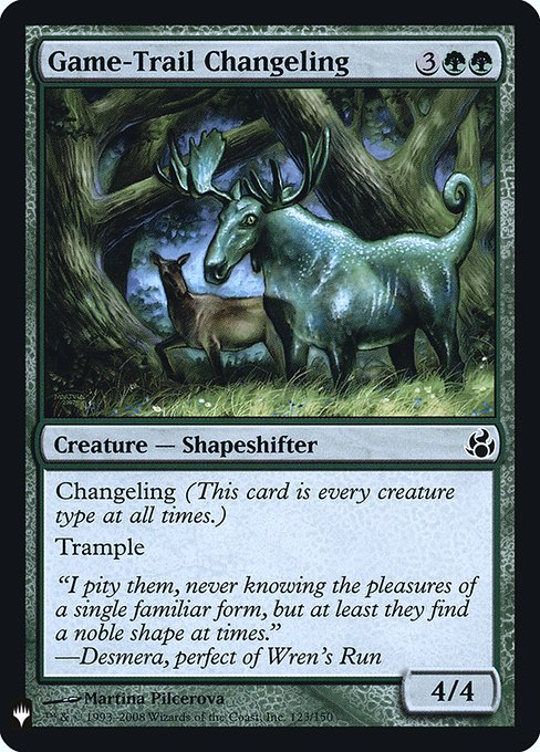 Game-Trail Changeling - FOIL