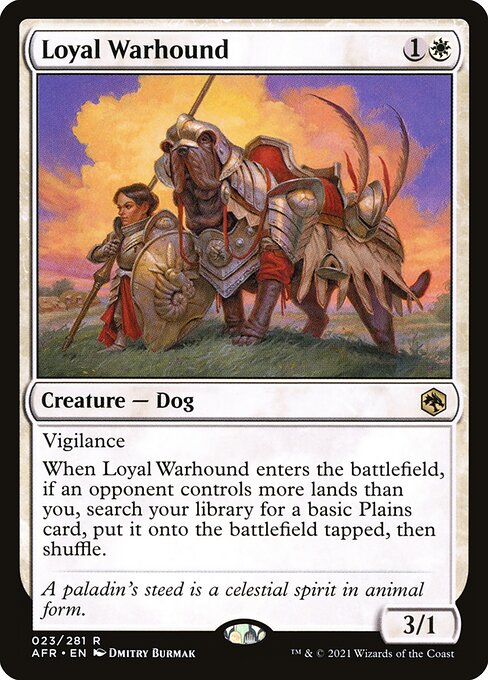 Loyal Warhound - FOIL