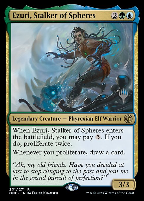 Ezuri, Stalker of Spheres - FOIL