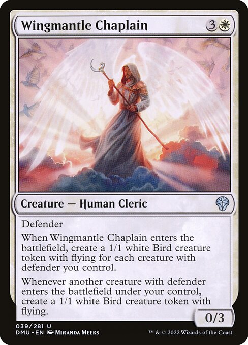 Wingmantle Chaplain - FOIL