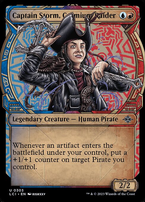 Captain Storm, Cosmium Raider - FOIL