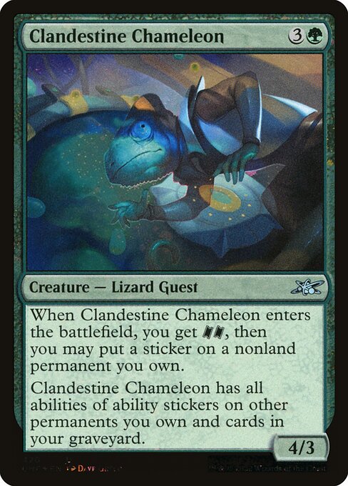 Clandestine Chameleon - FOIL