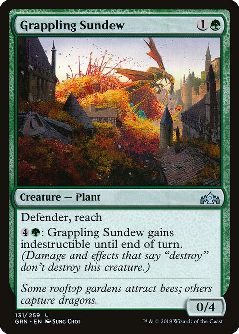 Grappling Sundew - FOIL