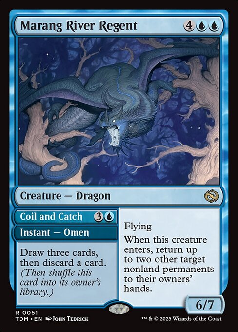 Marang River Regent // Coil and Catch - FOIL