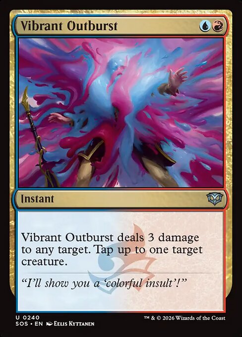 Vibrant Outburst - FOIL