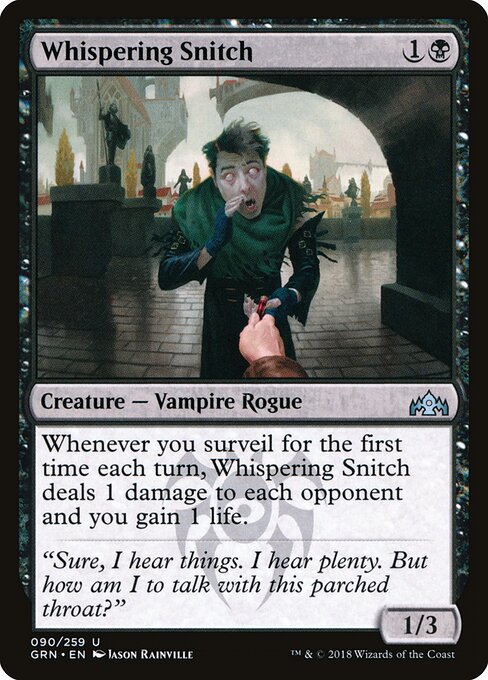Whispering Snitch - FOIL