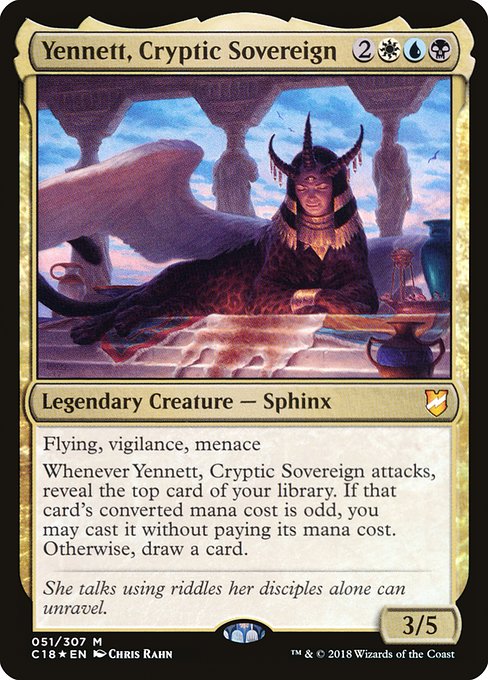 Yennett, Cryptic Sovereign - FOIL
