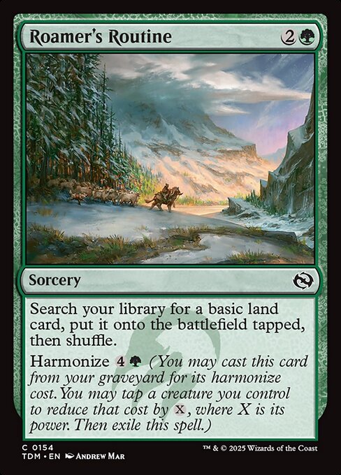 Roamer's Routine - FOIL