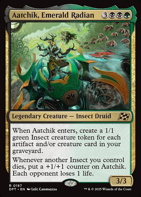 Aatchik, Emerald Radian - FOIL