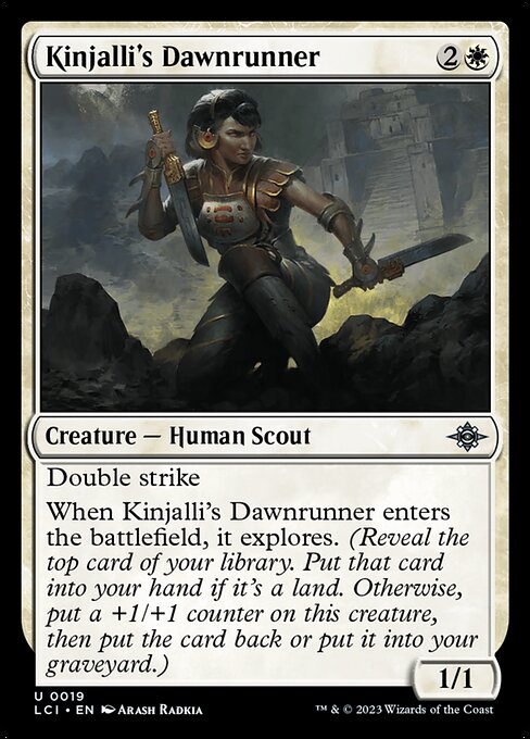 Kinjalli's Dawnrunner - FOIL