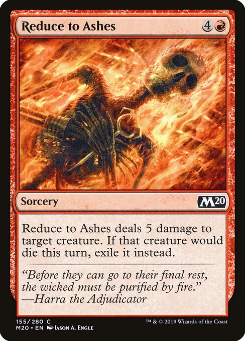 Reduce to Ashes - FOIL