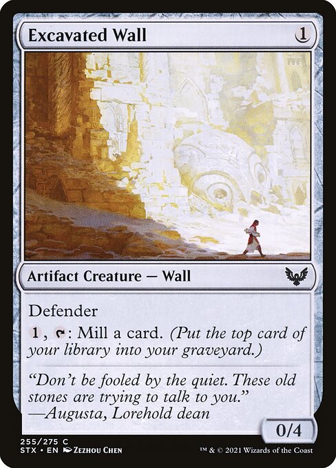 Excavated Wall - FOIL