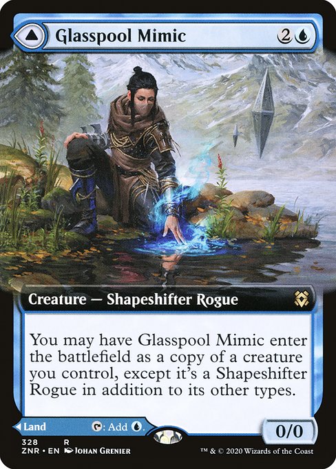 Glasspool Mimic // Glasspool Shore - FOIL