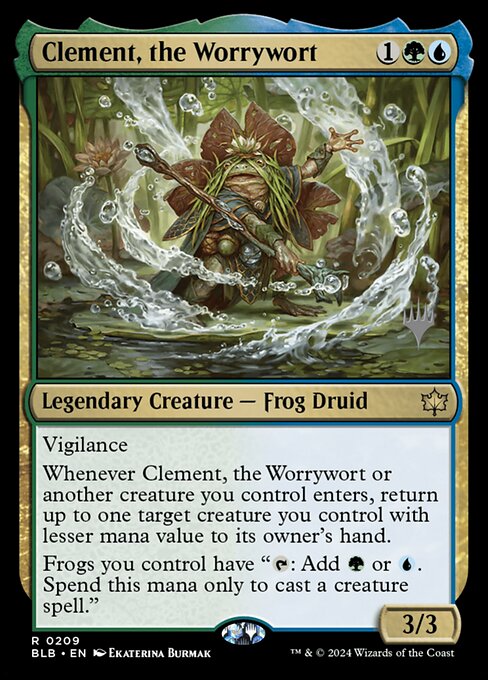 Clement, the Worrywort - FOIL