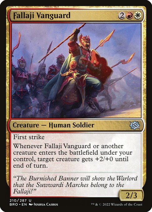 Fallaji Vanguard - FOIL